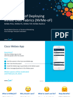 Dos and Don'ts of Deploying NVMe Over Fabrics BRKDCN-3912 2023