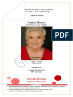 Outline of Patricia Benner Ncm100