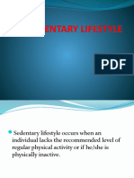 Sedentary Lifestyle