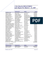 Erie County PA Property Transfers For March 2007