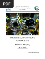 Elec Cours 1 2021 Analogique