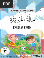 Booklet Bahasa Arab Kelas 3 Tema 6