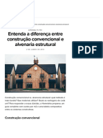 Entenda A Diferença Entre Construção Convencional e Alvenaria Estrutural