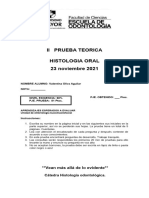 2da Prueba Histologia