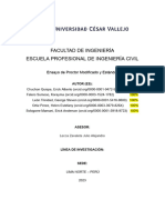 Informe Ensayo de Proctor Estandar y Modificado