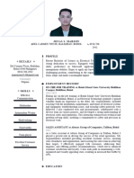 Jonas Marzon Resume