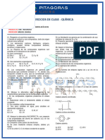 Ejercicios de Clase - Química: Química Orgánica El Carbono - Hidrocarburos Acíclicos Uni - Intensivo Miguel Zavala