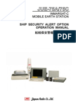 Ship Security Alert Option Operation Manual: Inmarsat-C Mobile Earth Station