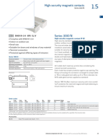 Eaton Security Series 1000 N Magnetic Contacts Datasheet en