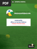 Legislação (Ética No Serviço Público) : Professor Petronio Castro