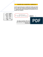 Excel Parte Práctica de Tamaño de Muestra (3) Estadistica