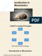 1 - Introduction To Biostats