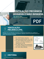 Ventilação Mecânica Invasiva e Não Invasiva