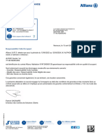 Attestation D'assurance