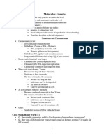 Biology Note For Grade 12 (Unit Three Molecular Genetics