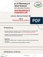 Lab #1 (Phlebotomy)