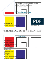 AI-Car Detection: Gandhinagar Institute of Technolgy