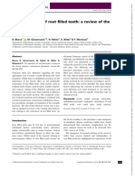 Int Endodontic J - 2020 - Bhuva - The Restoration of Root Filled Teeth A Review of The Clinical Literature