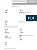 A1PLUS End of Year Test Standard Answer Key