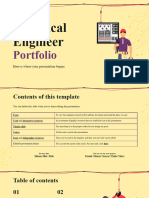 Electrical Engineer Portfolio by Slidesgo