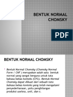 Bentuk Normal Chomsky