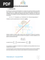 Tema 3 - Sistema de Ecuaciones