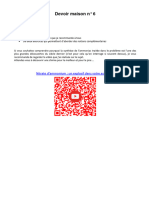 DM 6. Thermo Second PCP Et Optimisation