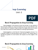 Deep Learning Unit 2