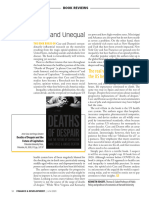 Book Review Deaths of Despair and The Future of Capitalism