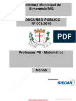 Prof Matematica Idecan