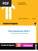 Feria ExpoInnova 2023-2 - Presentación