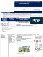 8vo - CCNN - Planificacion Disiplinar - 1-Trimestre (4 Semanas)