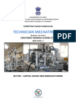 CTS Technician Mechatronics CTS NSQF-5