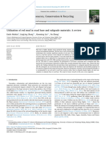 Utilization of Red Mud in Road Base and Subgrade Materials: A Review