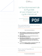 Support - La Thyroïde Et Cycles Mentruels