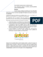 Tema 2 - Comunicação Neural, Sentidos Somatossensoriais e Sentidos Especiais