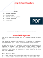 OS Structures and Clocks