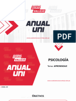 Anual Uni - Semana 6 - Psicología