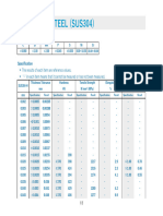 Spec Sheet SUS304