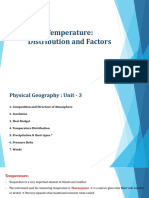 Temperature Distribution and Factors