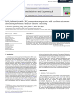 Feni /indium Tin Oxide (Ito) Composite Nanoparticles With Excellent Microwave Absorption Performance and Low Infrared Emissivity