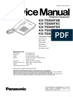 KX TS500FXB Panasonic