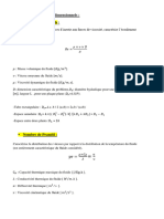 Nombres Adimensionnels