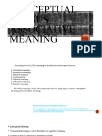 English 104 t1 Abstraction 5 Conceptual Versus Associative Meaning 1 2