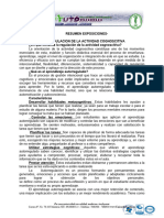 Resumen General Exposiciones - Industrial - Aprendizaje Autonomo