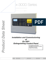 Silo - Tips - Ex 3000 Series Product Data Sheet Installation and Commissioning of Ex 3001 Extinguishing Control Panel