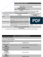 Planeacion Noviembre Civica 1° Secundaria