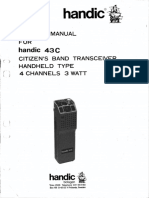 Service Manual Handic 43C