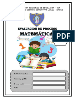 Evaluación Matemática - 1