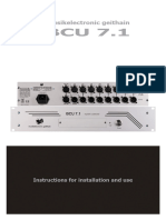 Analog Bass Management System BCU7.1 Instructions - V1